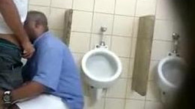 black dude caught sucking his boss